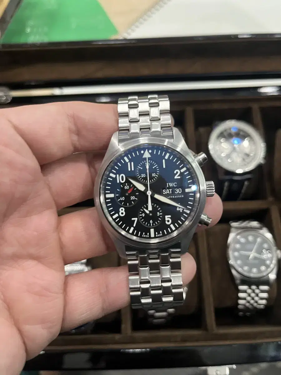 IWC 크로노그라프