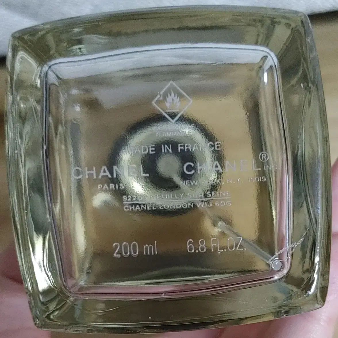 샤넬 레젝 향수 가드니아 200ml