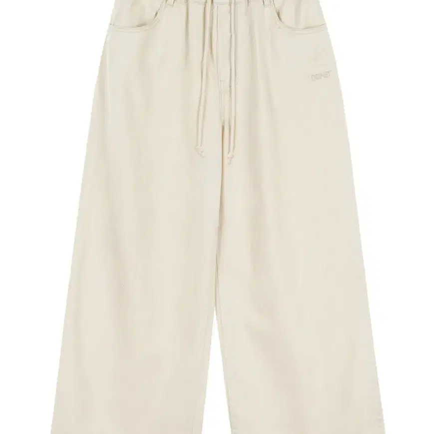 다이닛 팬츠 STUD WIDE PANTS IN ECRU