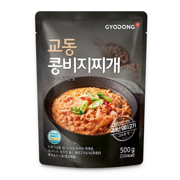 교동 콩비지찌게 500g x 6팩