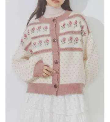 MERRY JENNY FLOWER GARDEN 가디건