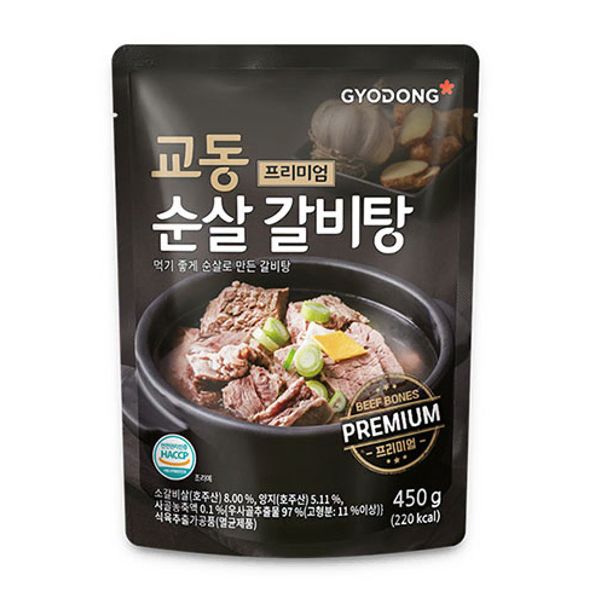 교동 프리미엄 순살갈비탕 450g x 6팩