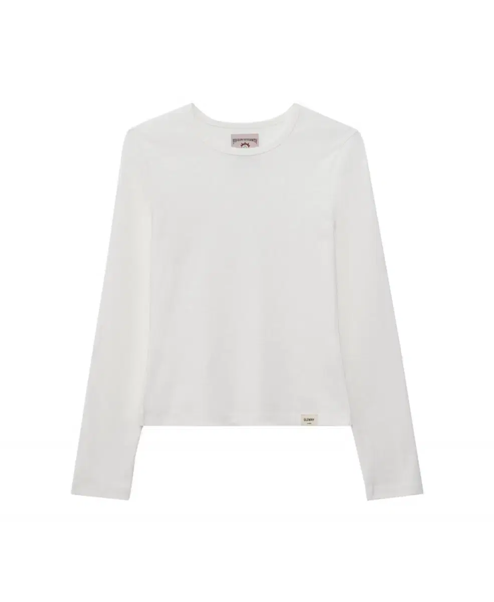 GLOWNY 글로니 G COMFORT LONG SLEEVE WHITE