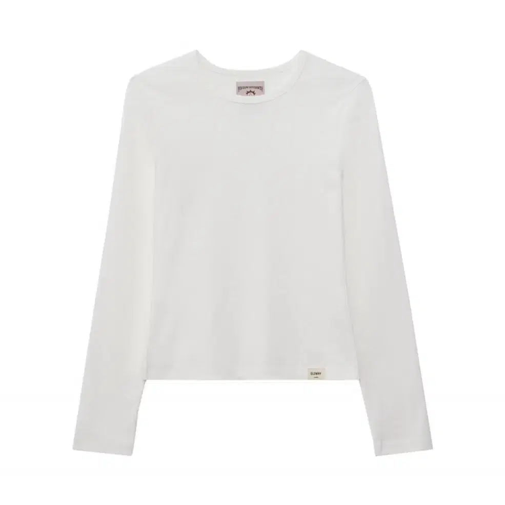 GLOWNY 글로니 G COMFORT LONG SLEEVE WHITE