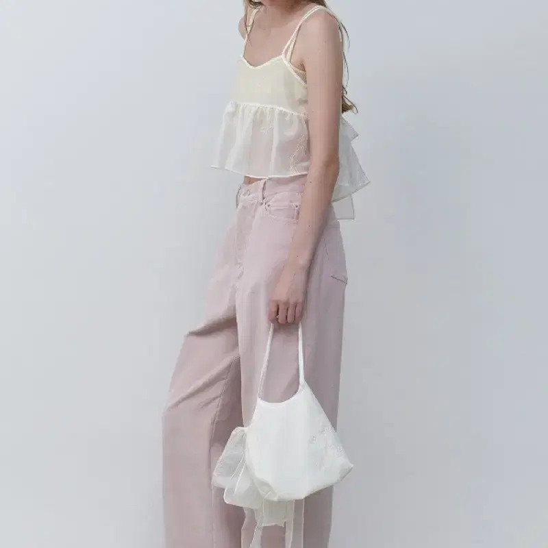 soonsu순수Mellow Corduroy Trousers Pink S