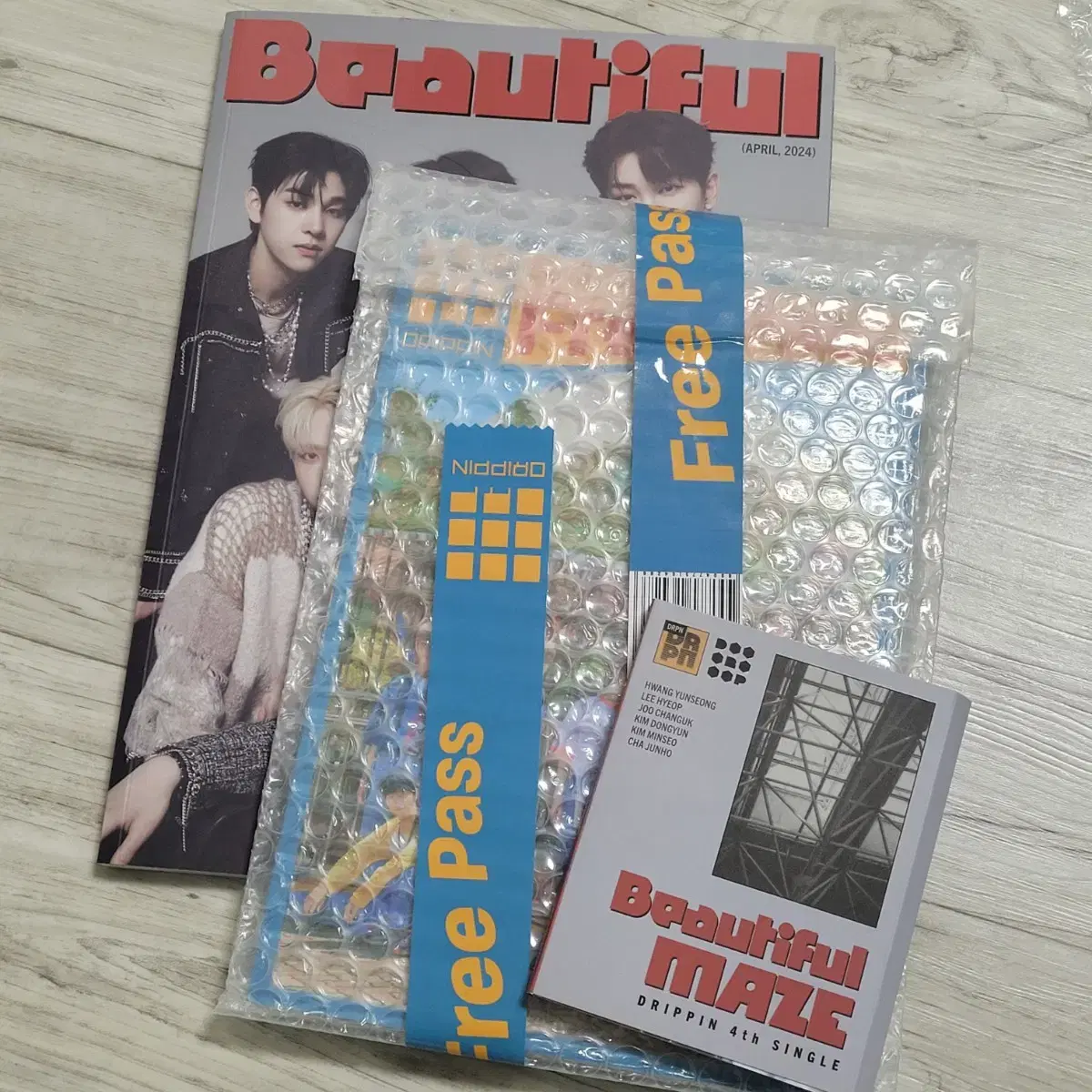 드리핀 freepass beautiful maze 앨범 나눔