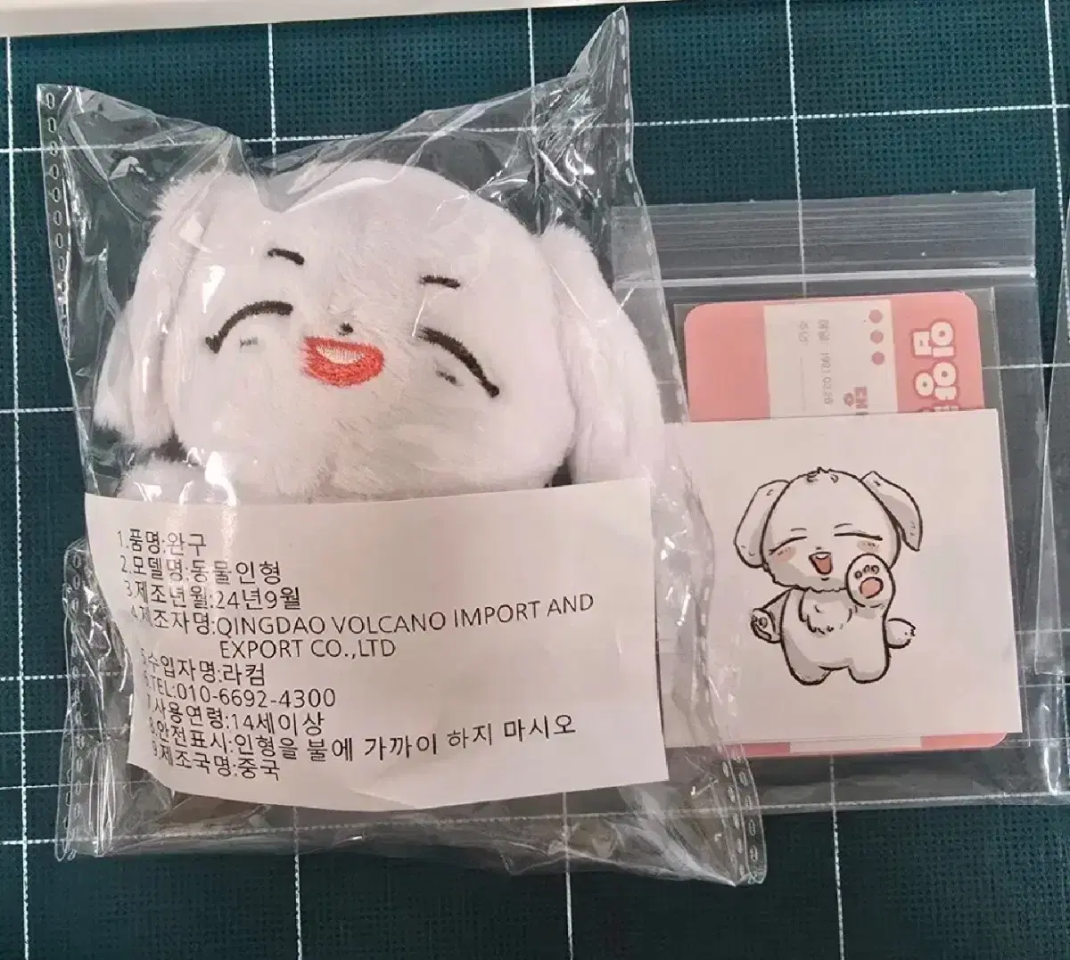 이창섭 10cm 인형 댕댕섭