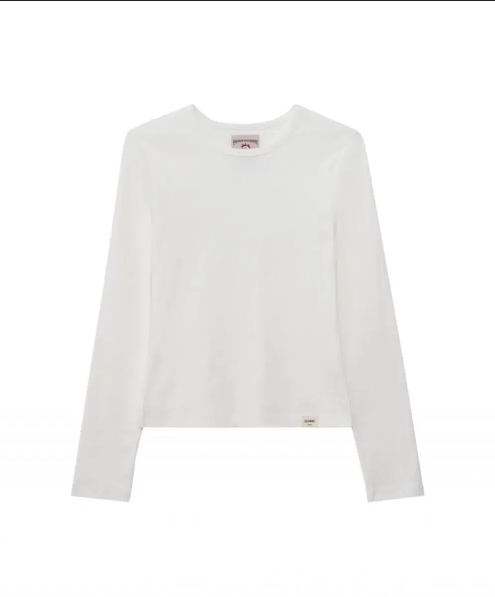 GLOWNY 글로니 G COMFORT LONG SLEEVE WHITE 사