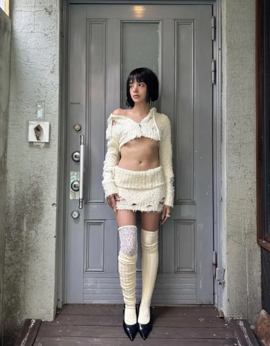 BN FROM KNIT SET-BEIGE