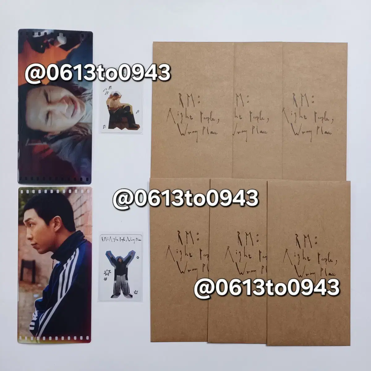 BTSNamjoon RPWP CGV Week 1Pre-order Benefit Ticket Holder PETPhoto CardProgram BookRM