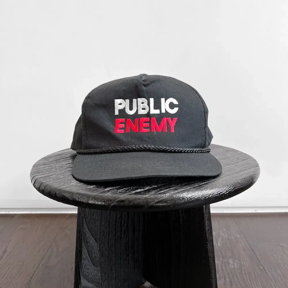 90s Public Enemy 퍼블릭 에너미 스냅백