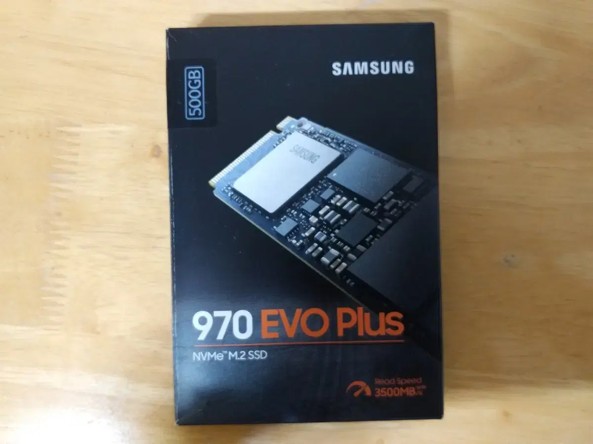 삼성 970  EVO Plus NVMe M.2 SSD 500GB 미사용품