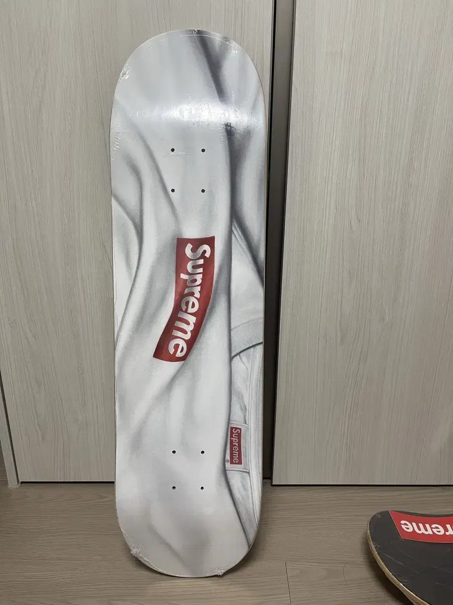 Supreme Box Logo T-Shirt Skateboard Deck White