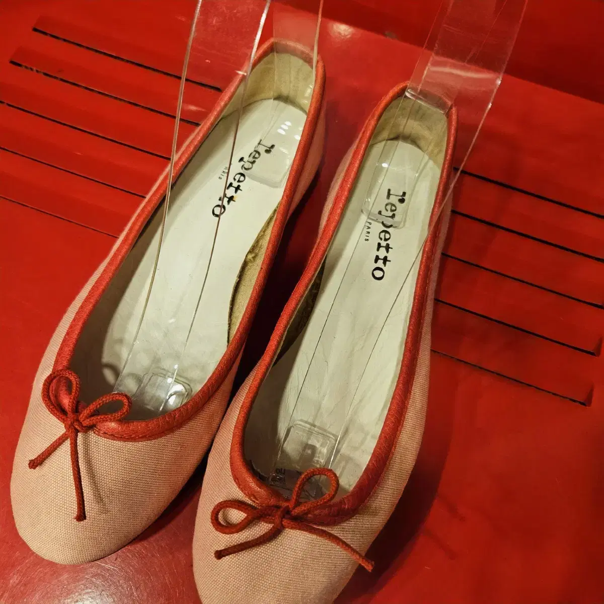 (미사용) 레페토(repetto) 발레 플렛 클로스 36size