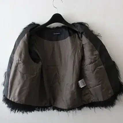 Lois CRAYON 램스 fur short 자켓