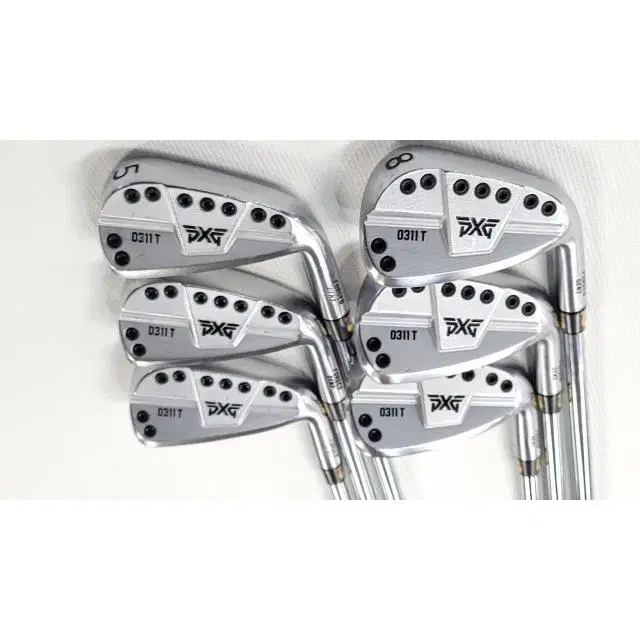 PXG GEN3 0311T 5-W 포지드 아이언 세트 S