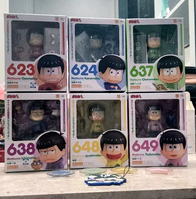 Quick sale!! Osomatsu-san Nendoroid , 6pcs with pre-order benefit bulk for sale