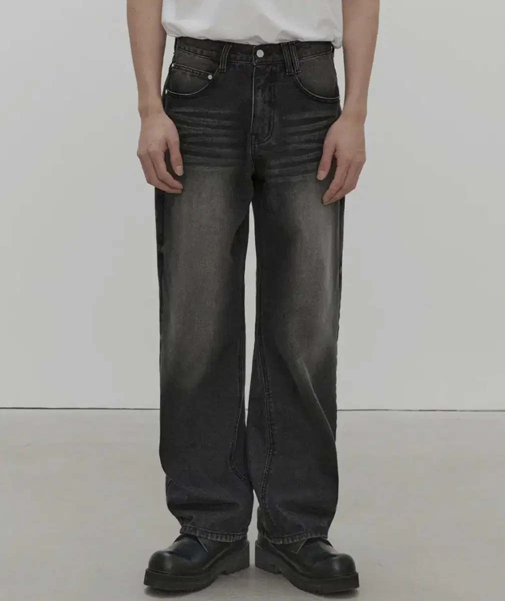 (새상품,26)데케트 MID RISE WIDE JEAN