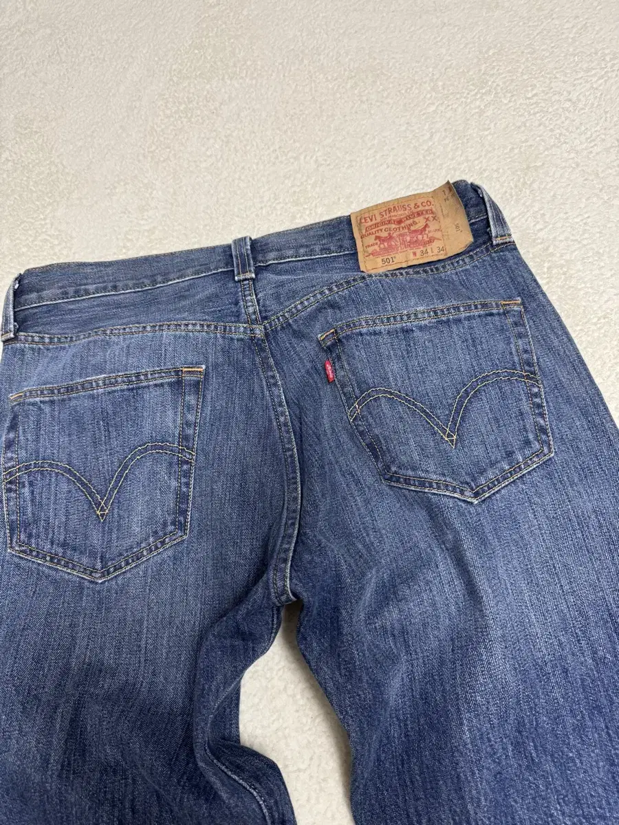 Levis 501 denim