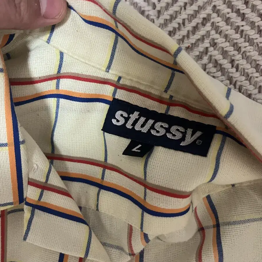 Stussy 90s 체크 셔츠