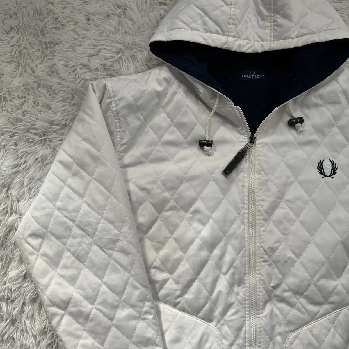 FRED PERRY 일본 빈티지 롱 패딩 프레드페리 프레드페리패딩