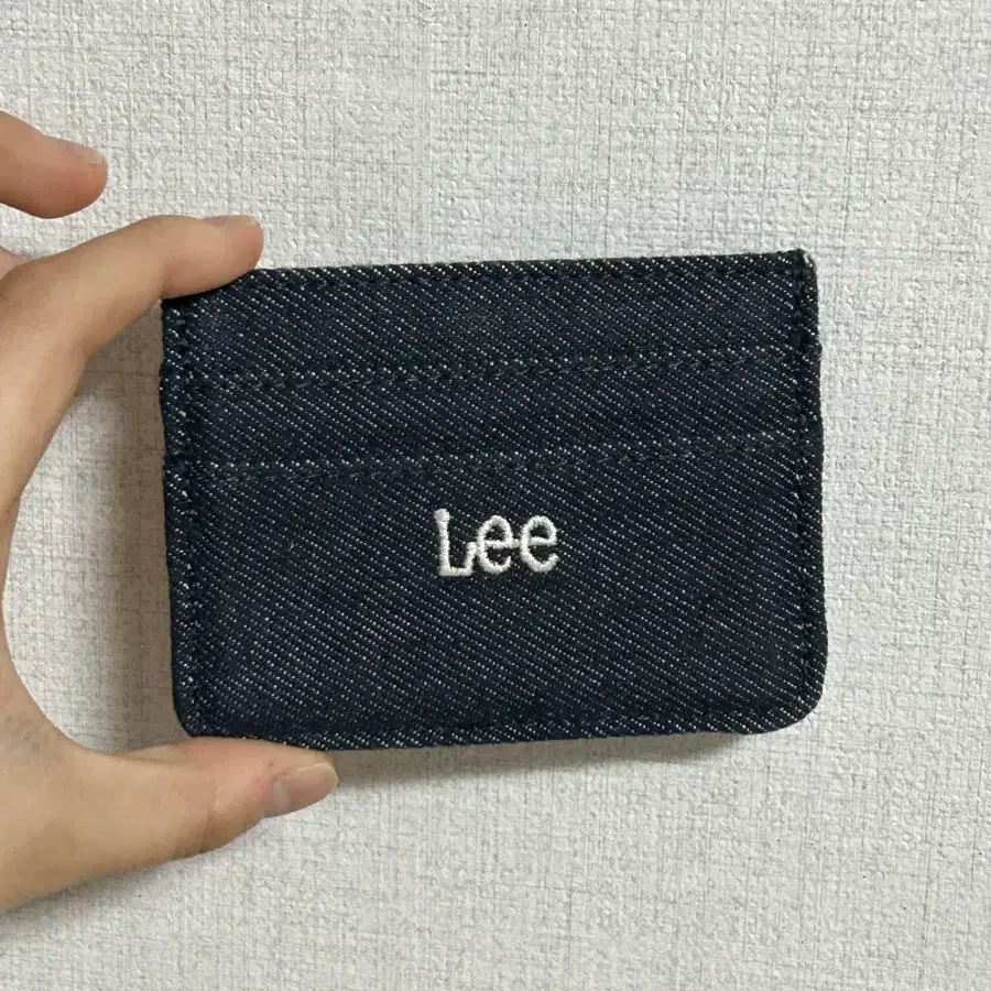 리 lee 데님 카드 홀더 인디고 다크 지갑 판매