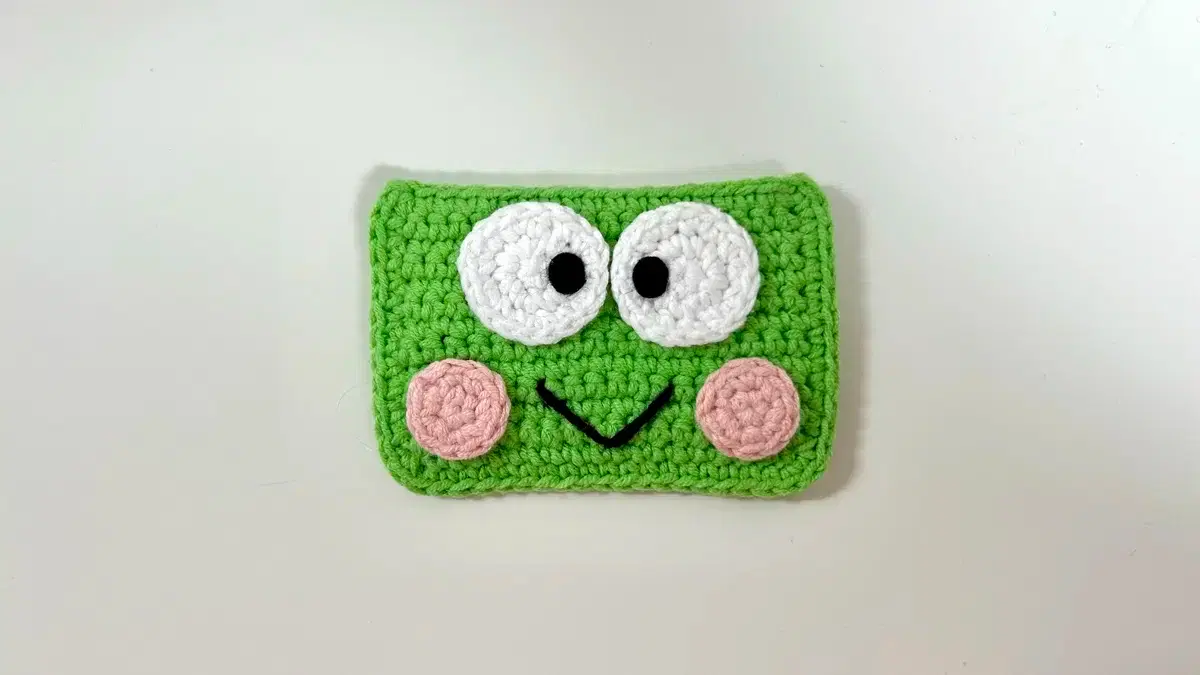 Kerokerokeroppi Knit Card Wallet