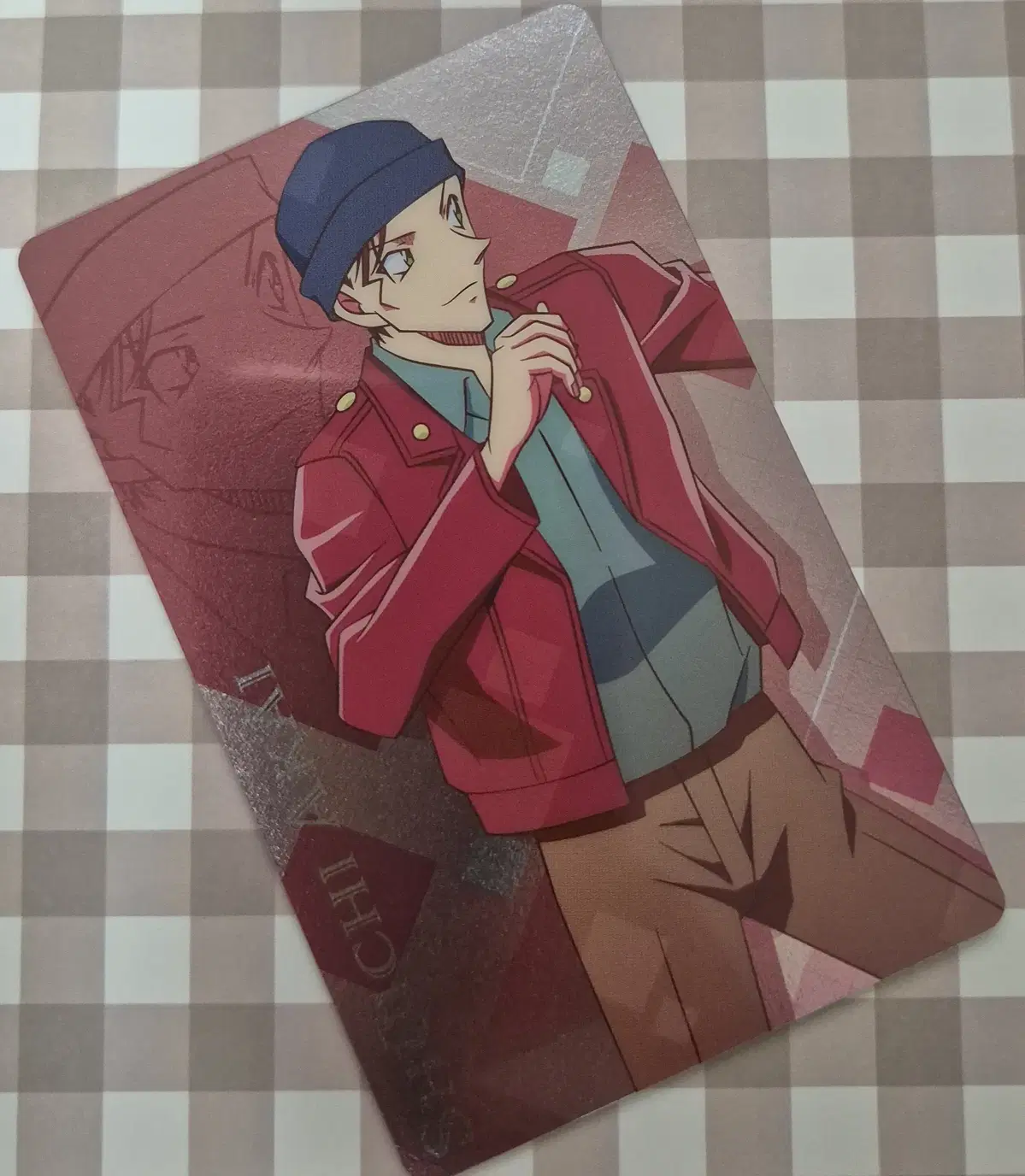 Detective Conan Metal Photocard