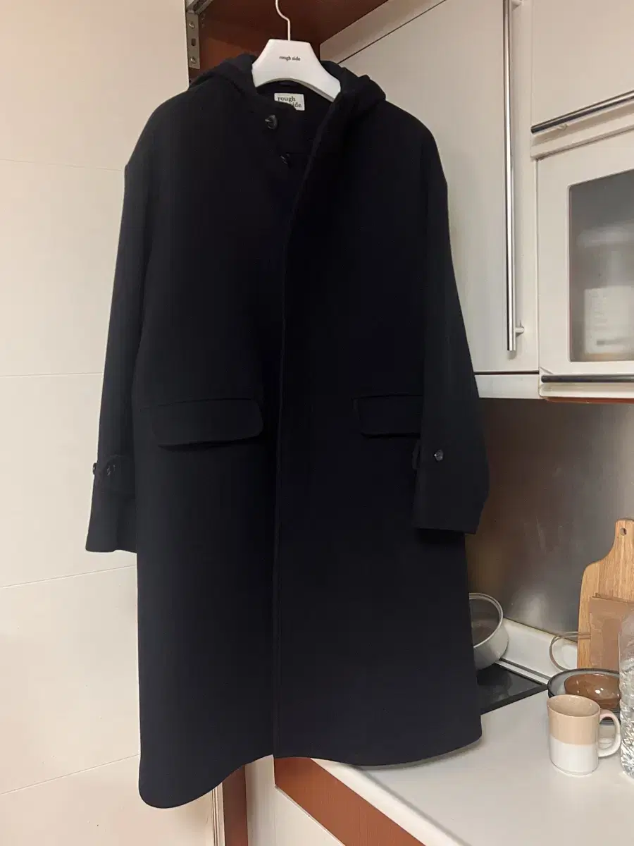 Roughside Hooded Coat Dark Navy 2