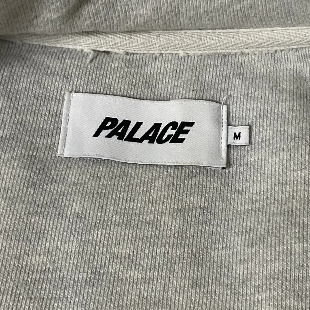 Palace Alas Zip Funnel Grey Marl (M)