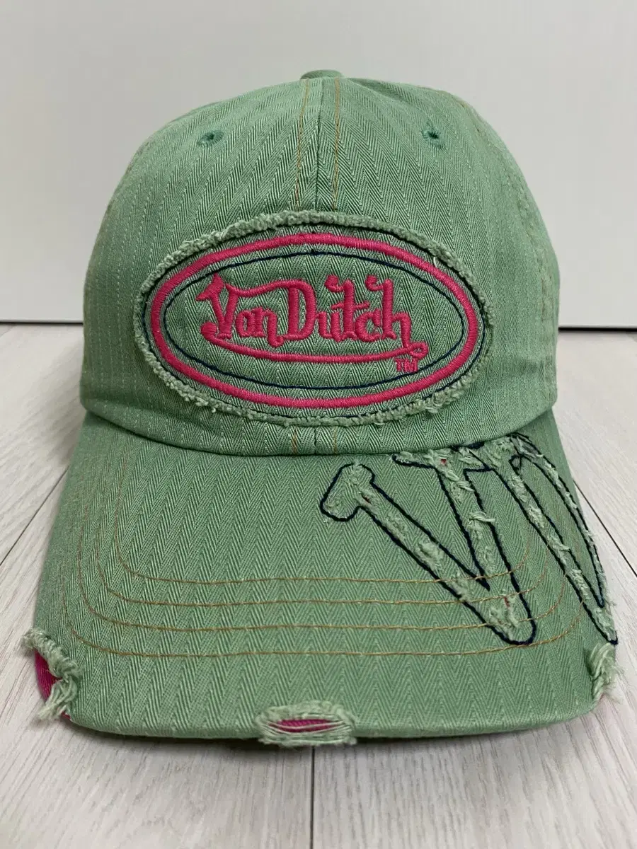 90S Von Dutch 본더치 디스트로이드 스트랩백 OG