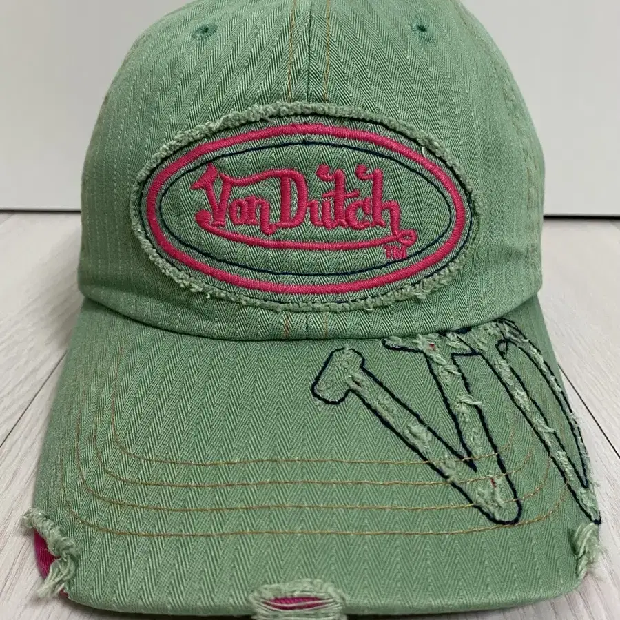 Von Dutch 본더치 디스트로이드 스트랩백 OG