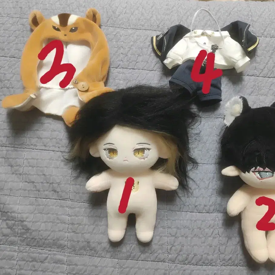 20cm 인형, 옷