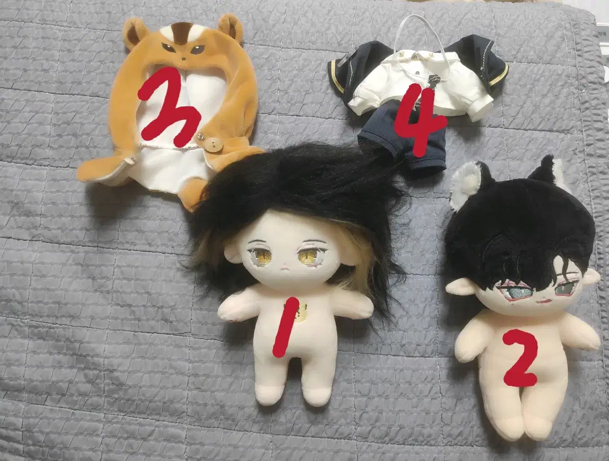 20cm 인형, 옷