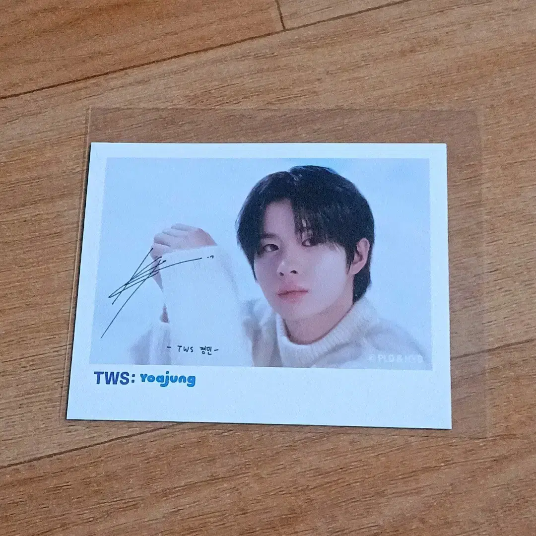 takpo) TWS kyungmin yoajeong polaroid wts