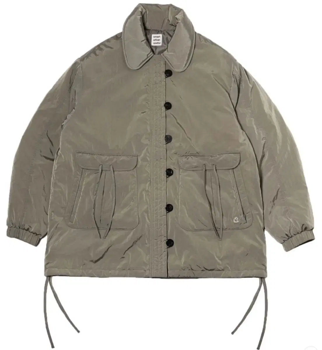 스마트어반유즈풀 봄버자켓  ROUND COLLAR BOMBER BEIGE