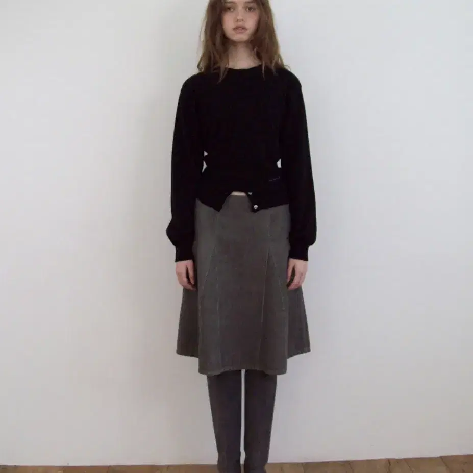 (새상품) 스무드무드 Nancy Corduroy Skirt m