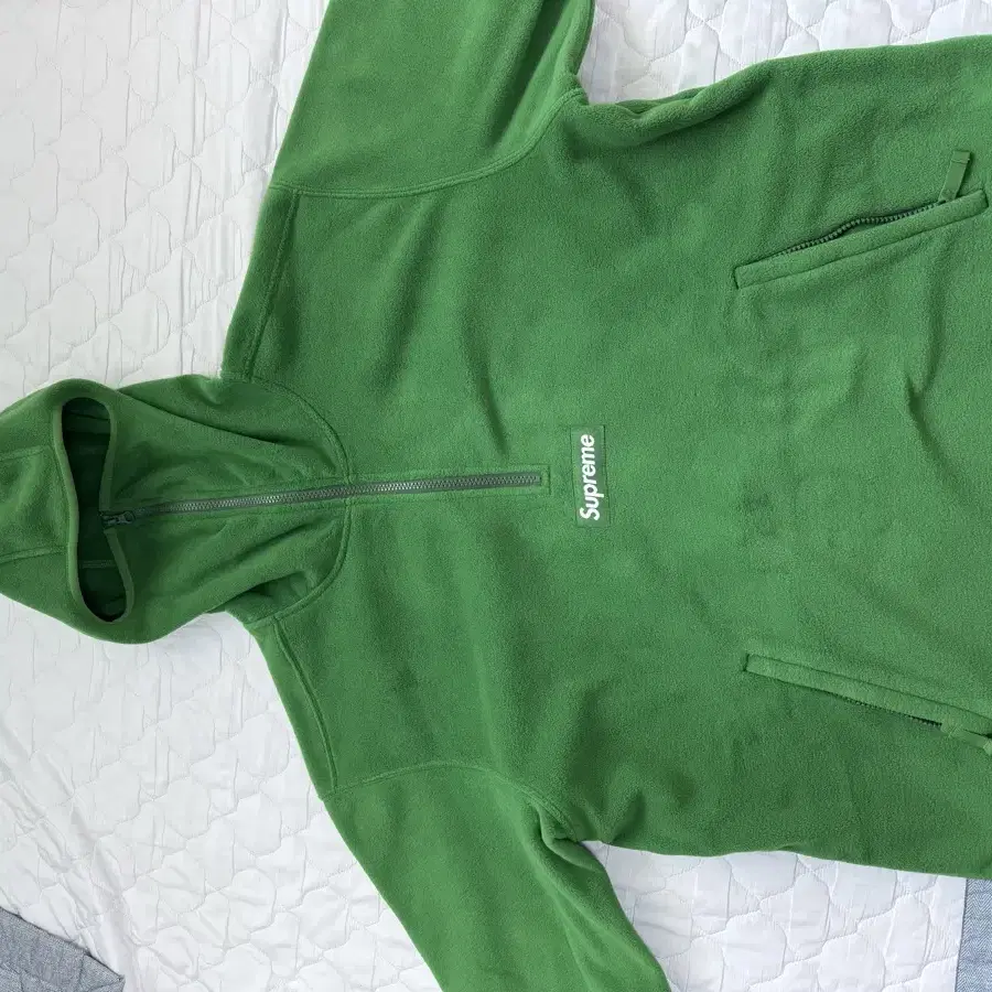 Supreme Polartec Facemask Half Zip Hoode