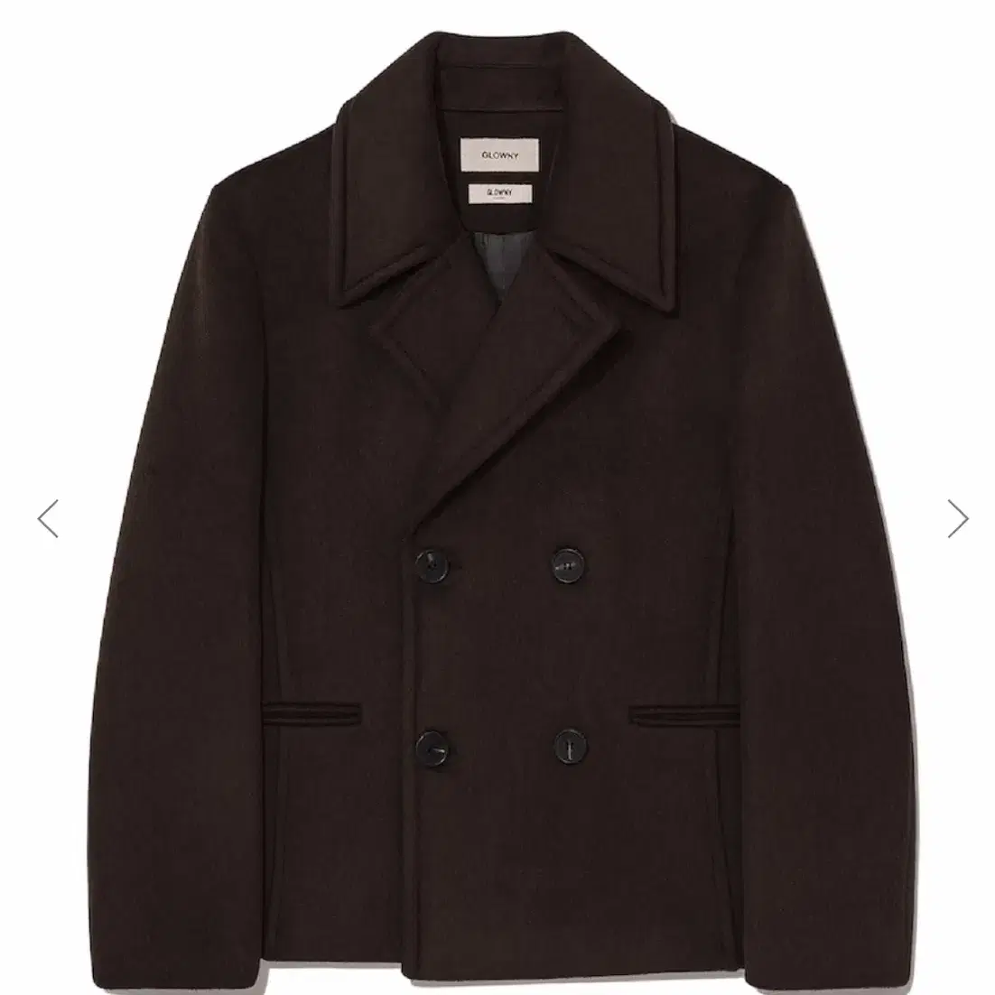 G WOOL COAT - HALF (BROWN) S