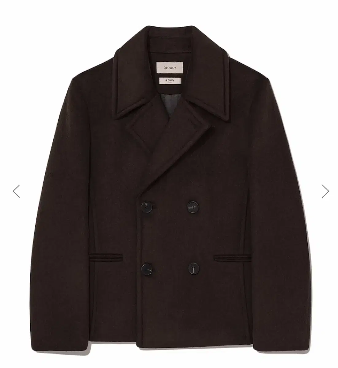 G WOOL COAT - HALF (BROWN) S