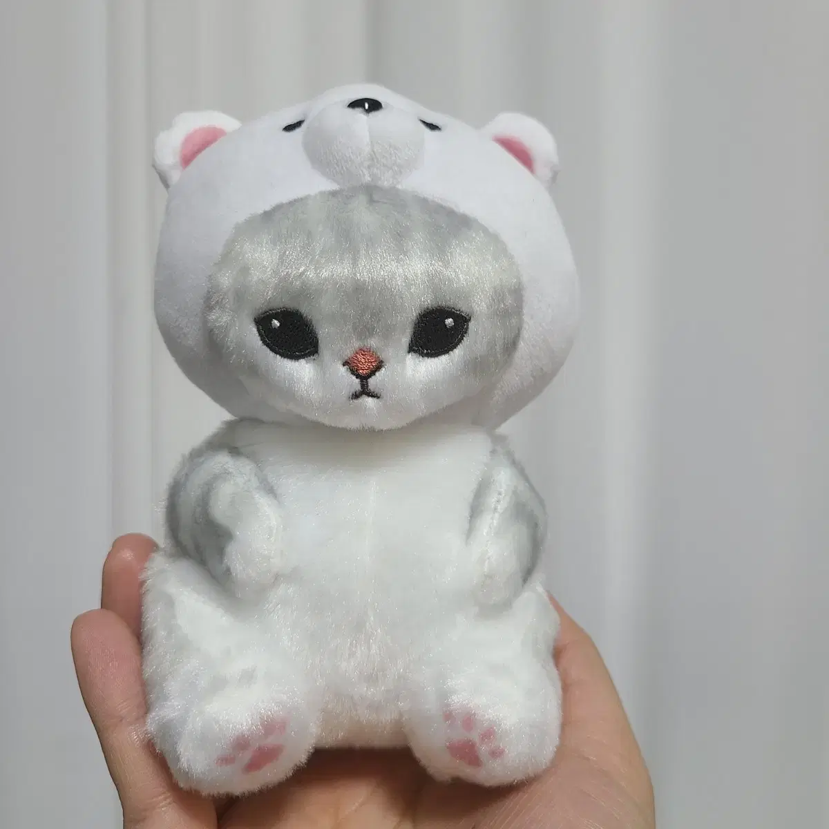 모프샌드 고양이 냥코 네코 북극곰 코스프레 마스코트 인형 캐릭터 굿즈