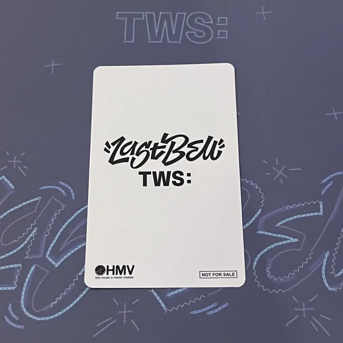 투어스 신유 hmv 일본 특전 포카 라스트벨 tws 포토카드