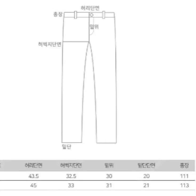 어텐션로우 스냅 오픈 슬릿 핀턱 데님팬츠 블루 2사이즈