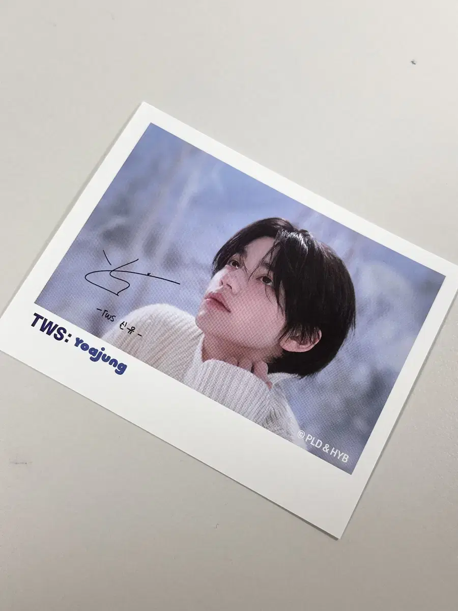 TWS Xinyu polaroid Yoazheng sell photocard Dohoon