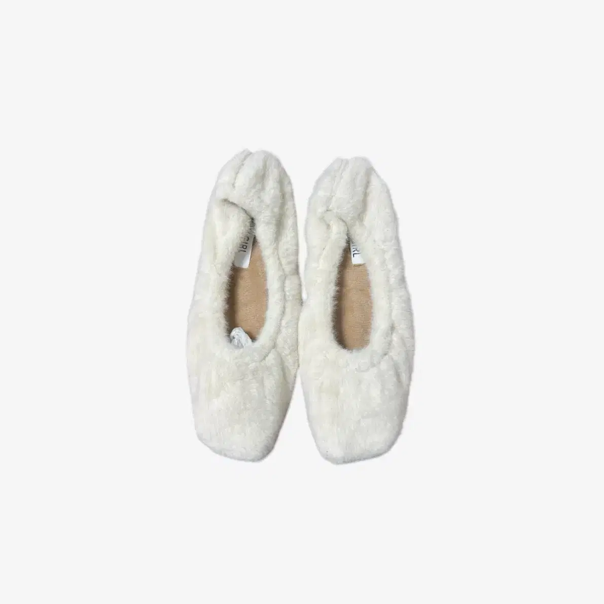 fluffy flat shoes