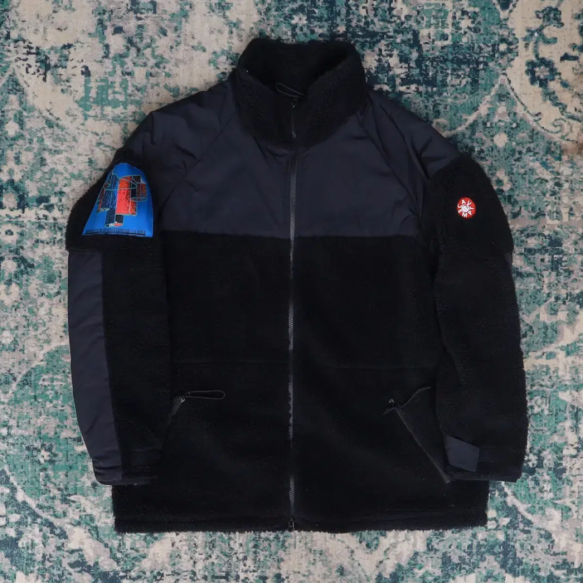 Cav Empt 카브엠트 보아 후리스 자켓 블랙 L