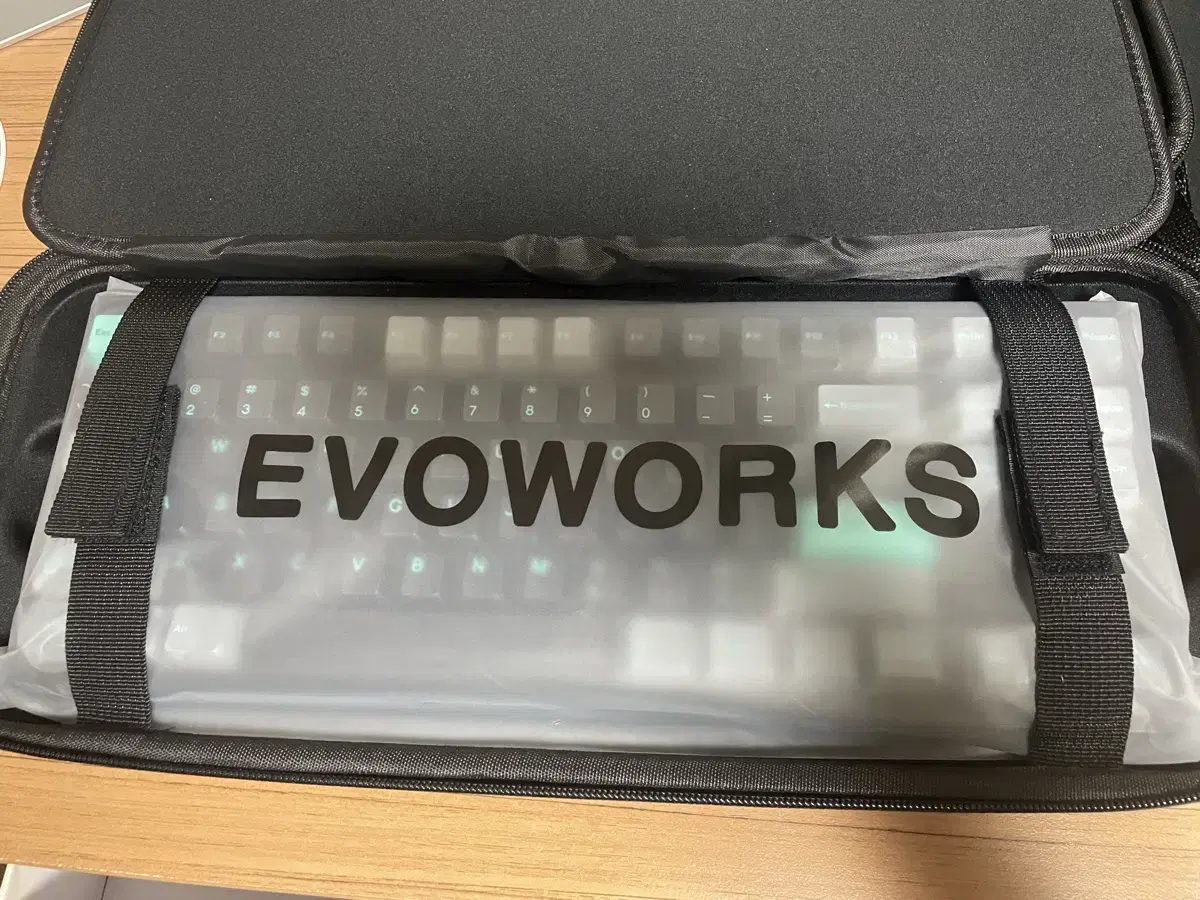 Evoworks evo80 기계식 키보드 Oat + PP INK