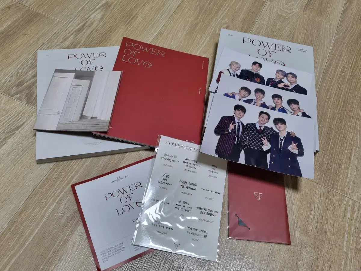 CD,세븐틴 파워오프 콘서트 사진,디지털카드,한줄문구 스티커,포토북