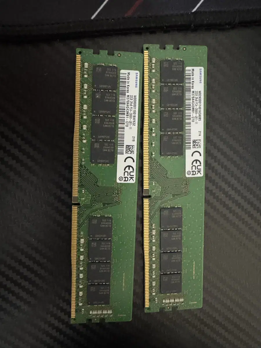 DDR4 32GB 2666v 팝니다