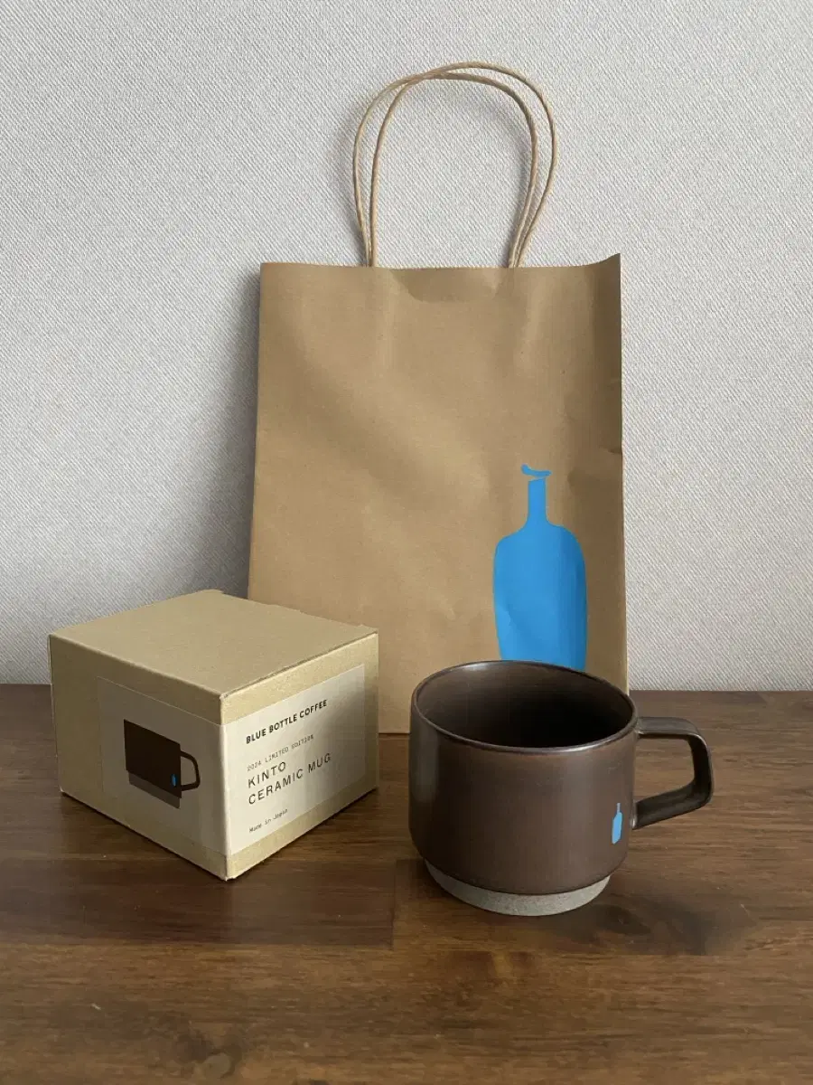 BLUE BOTTLE 블루보틀 킨토 세라믹 머그(250ml,새제품)